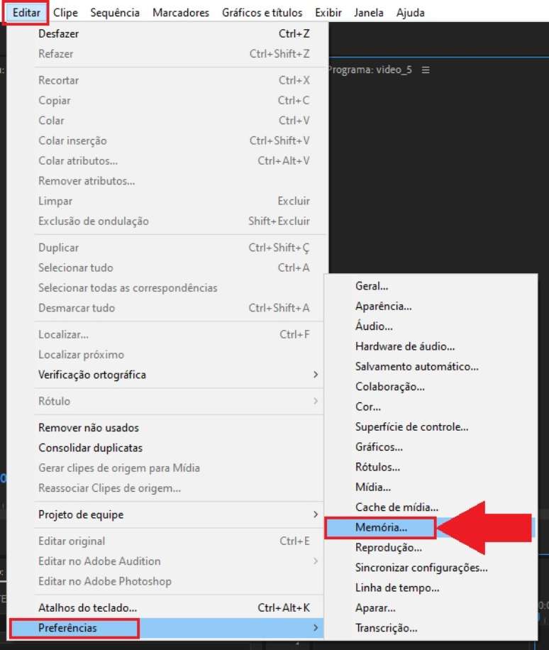 Fa&ccedil;a o caminho para chegar at&eacute; a op&ccedil;&atilde;o