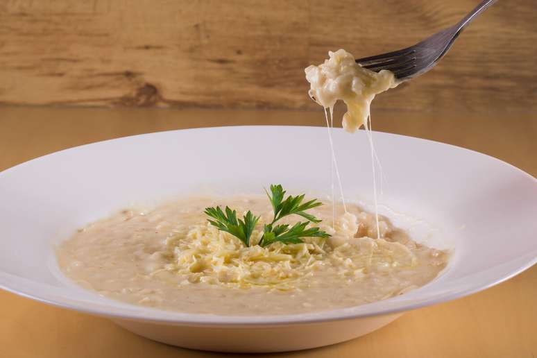 Four cheese risotto Four cheese risotto