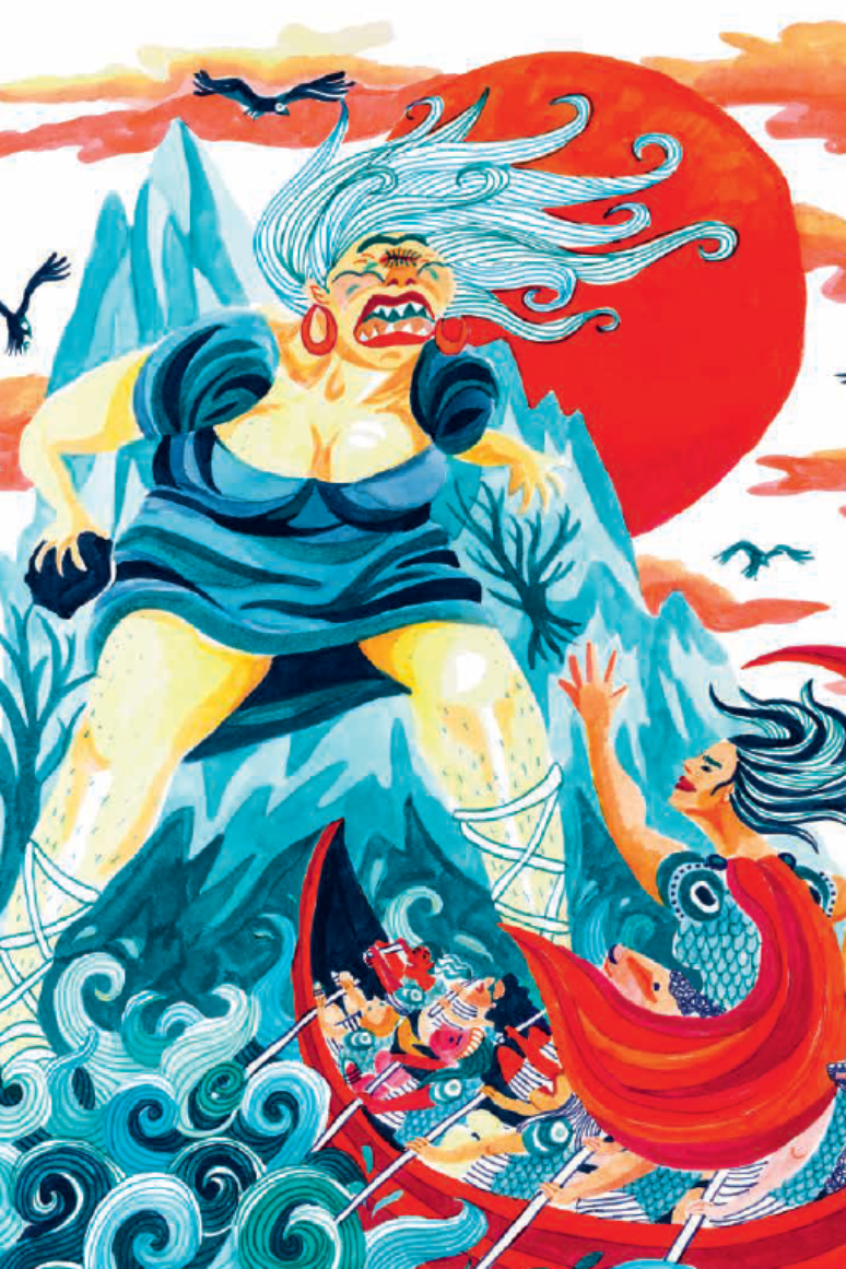 Odiss&eacute;ia escapa da Ciclope mulher na nova vers&atilde;o escrita por Fransman