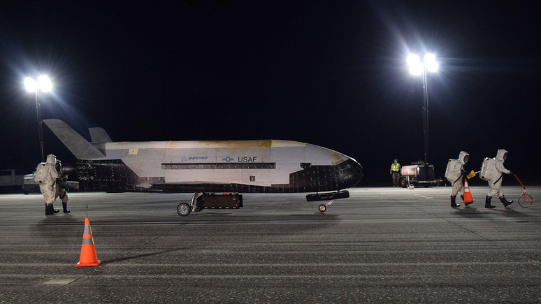 Avião espacial X-37B (Imagem: Domínio Público)