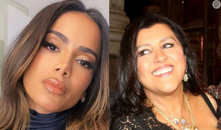 Anitta e Regina Casé passaram por uma saia-justa após um comentário da veterana.