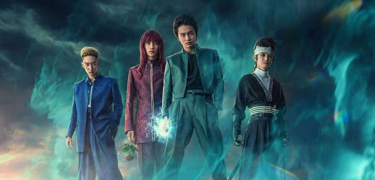 Os heróis de Yu Yu Hakusho live-action (Imagem: Divulgação/Netflix)