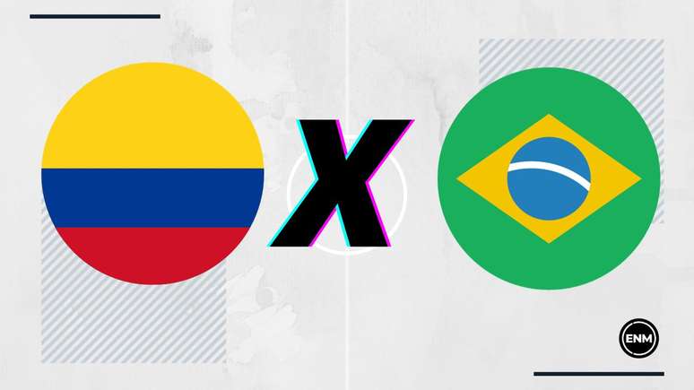 Colômbia x Brasil empataram por 1 a 1 nesta terça-feira no estádio