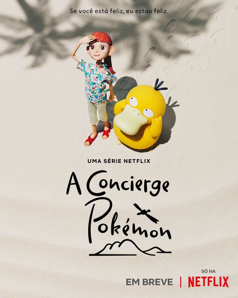 Pokémon Concierge da Netflix estreia em 28 de dezembro