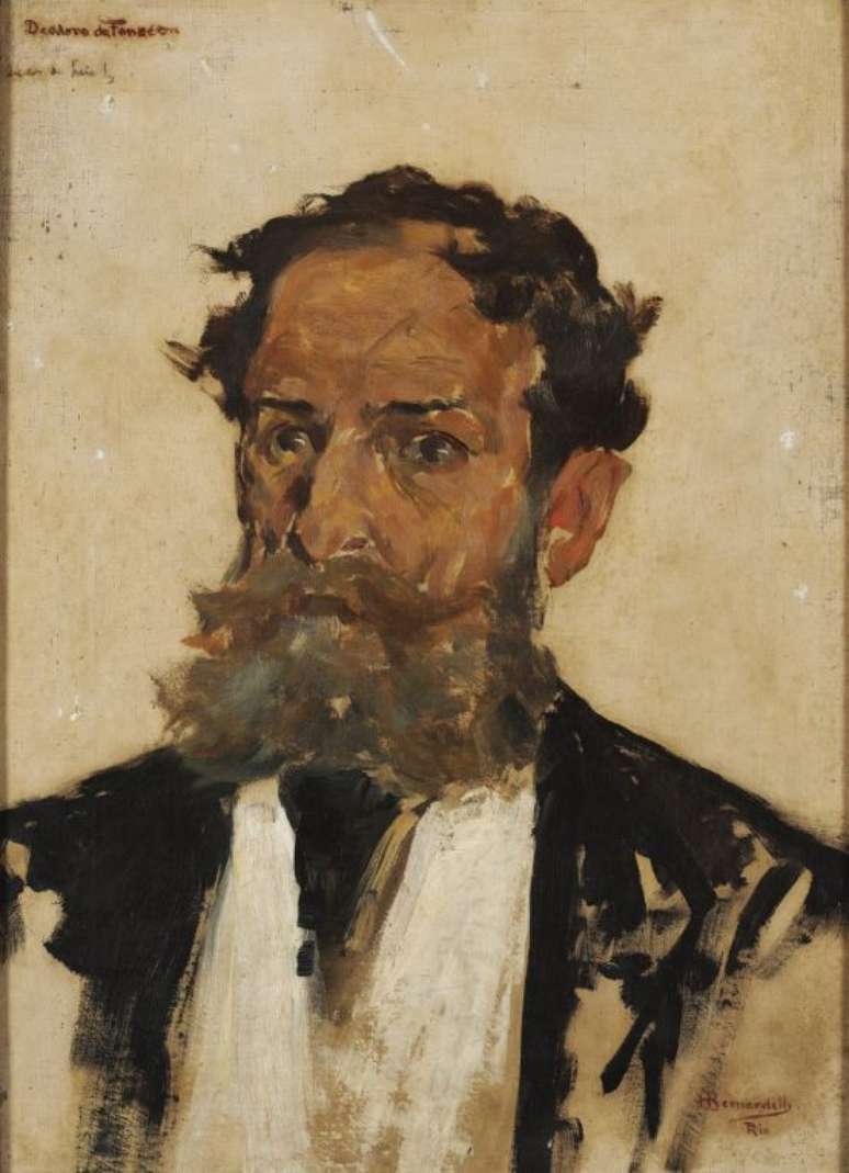 Retrato do Marechal Deodoro da Fonseca por Henrique Bernardelli; ele proclamou a República no Brasil após uma madrugada febril