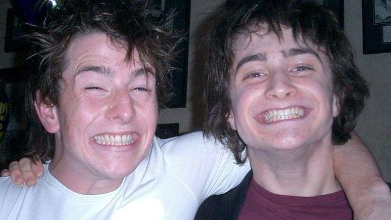 David e Daniel são amigos íntimos desde o primeiro filme de Harry Potter