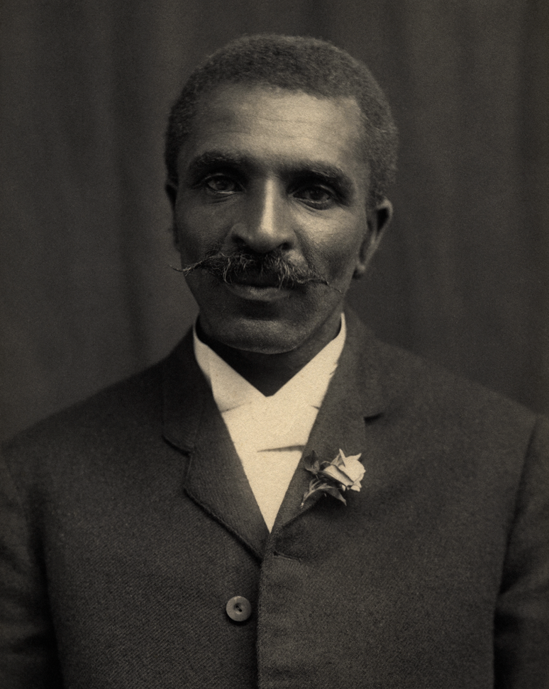 George Washington Carver, inventor que revolucionou a agricultura (Imagem: Domínio Público)