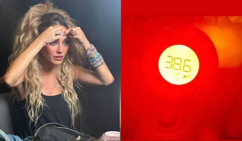 Anahí revela que está com febre em dia de show do RBD em São Paulo