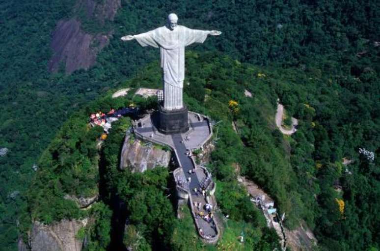 O Cristo Redentor é um dos maiores monumentos do Brasil