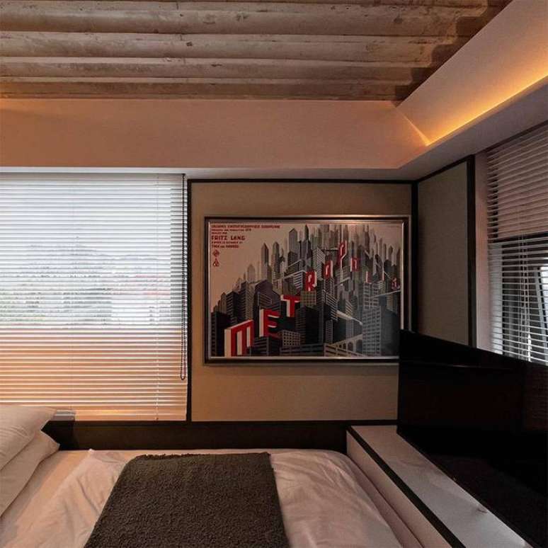 Quartos possuem a medida exata para uma cama de casal