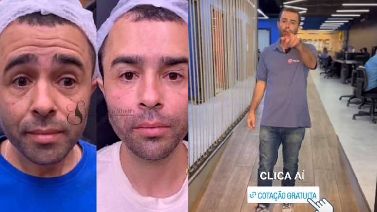 Influencers?  The driver who hit Kayky Brito harmonizes and even has a contact for “publis”