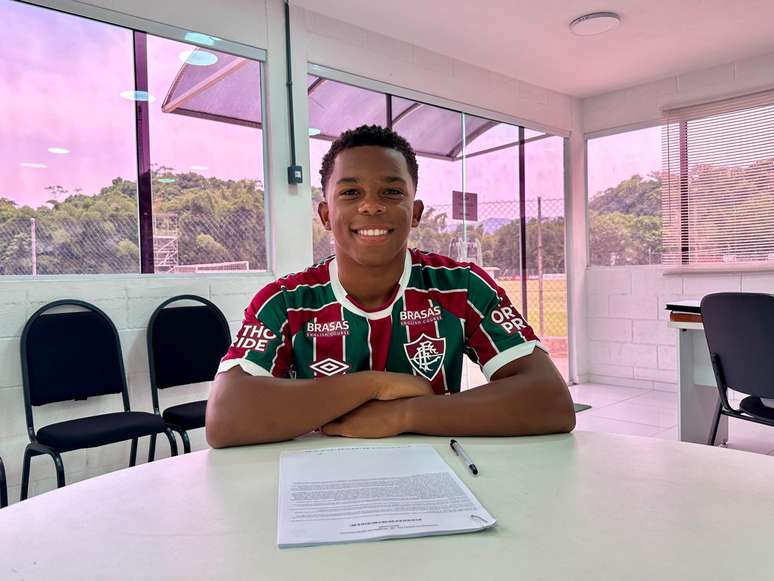 João Lourenço é um dos destaques da base do Fluminense 