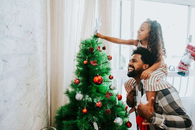 Tapete Decorativo Natal para Porta Família Natalina