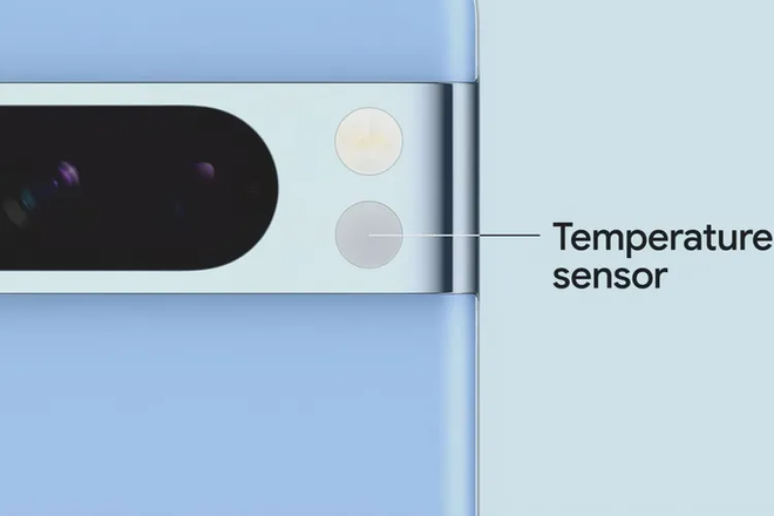 Pixel 8 Pro tem um sensor de temperatura integrado (Imagem: Divulgação/Google)