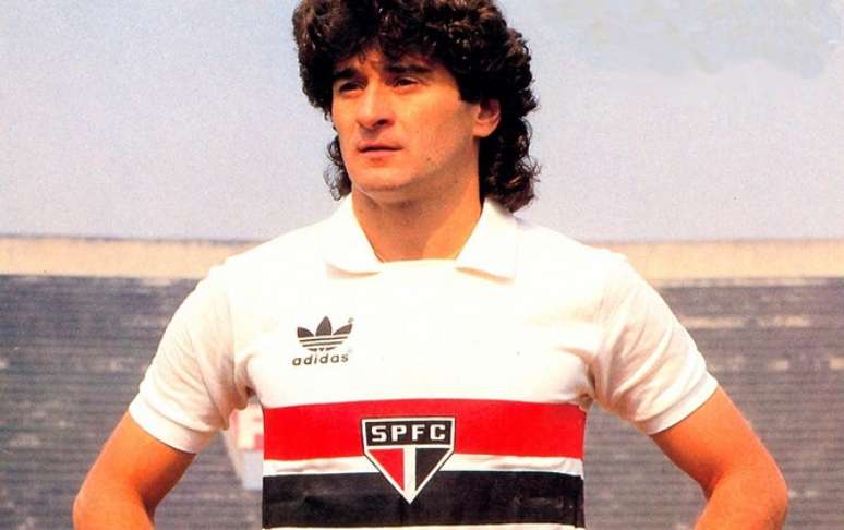 O uruguaio Darío Pereyra foi grande nome no Tricolor entre 1977 e 1988 – Divulgação São Paulo