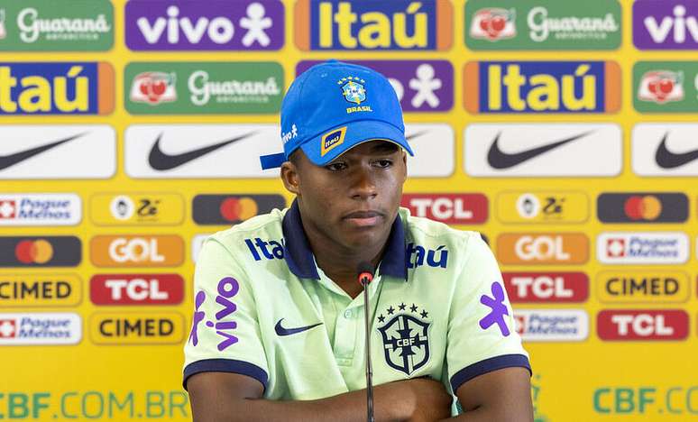 Endrick abriu o jogo e falou sobre problemas e expectativas pela Selção Brasileira –