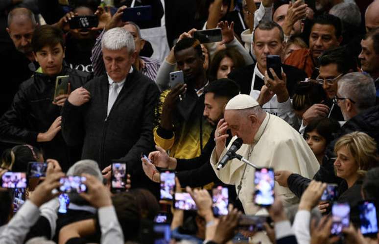 Almoço do Papa com pobres no Vaticano