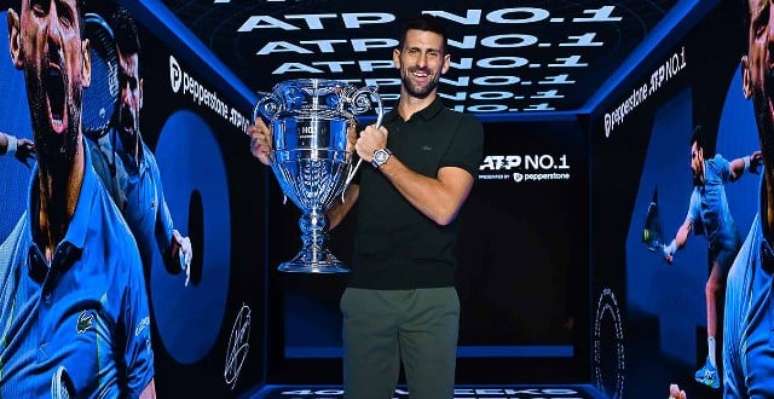 Djokovic comenta polêmica escolha de técnico do ano da ATP - Lance!