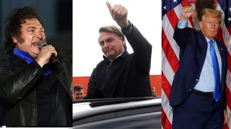 No que Javier Milei, Jair Bolsonaro e Donald Trump se assemelham - e se diferenciam?