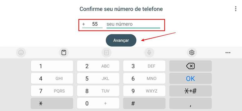 Usar o WhatsApp padrão não deixa de ser uma forma de ter duas contas no mesmo celular (Imagem: Captura de tela/Fabrício Calixto/Canaltech)