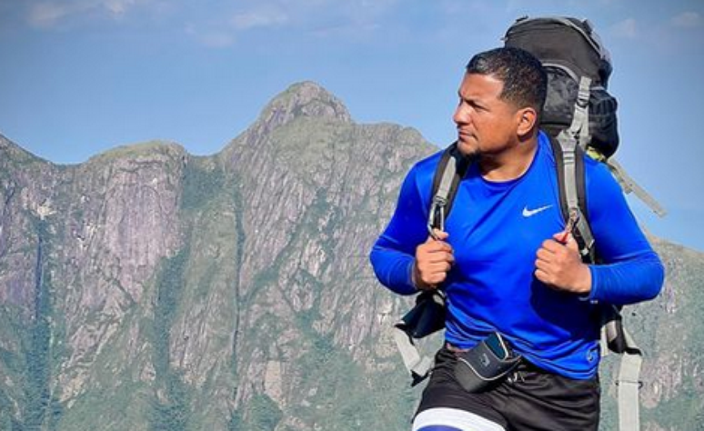 Leilson Souza foi atingido por um raio durante a trilha da Pedra da Gávea