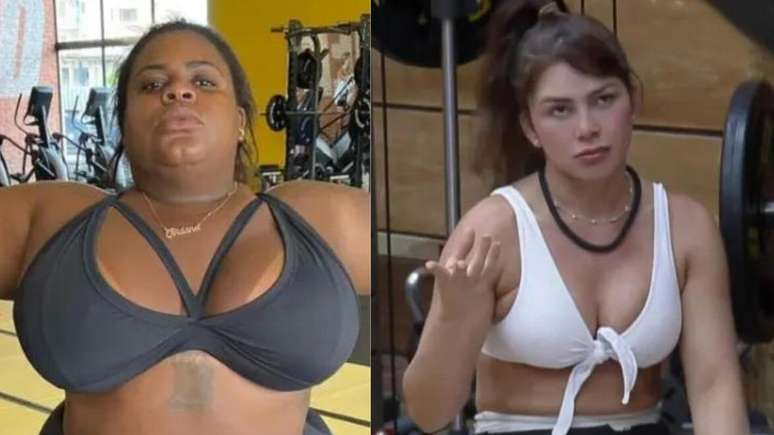 Jojo Todynho e Nadja Pessoa. Reprodução/Instagram e Record