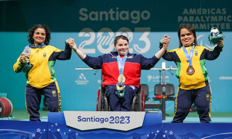 Cristiane dos Reis e Maria da Silva no halterofilismo &ndash; 