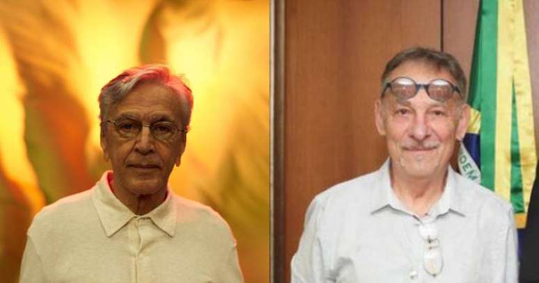 Caetano Veloso e Marco Angeli