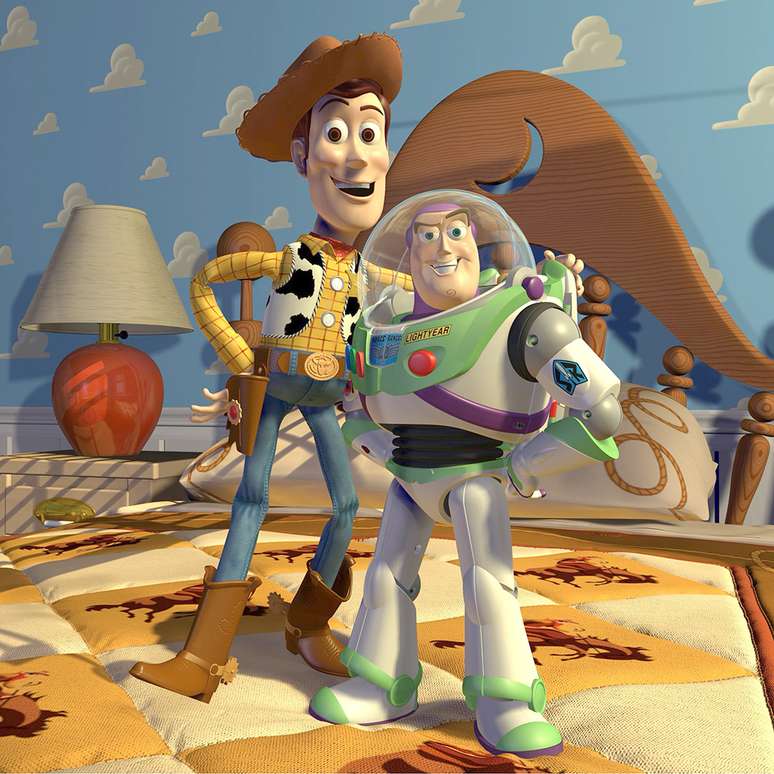 7 personagens do filme de animação `Toy Story` (1995)