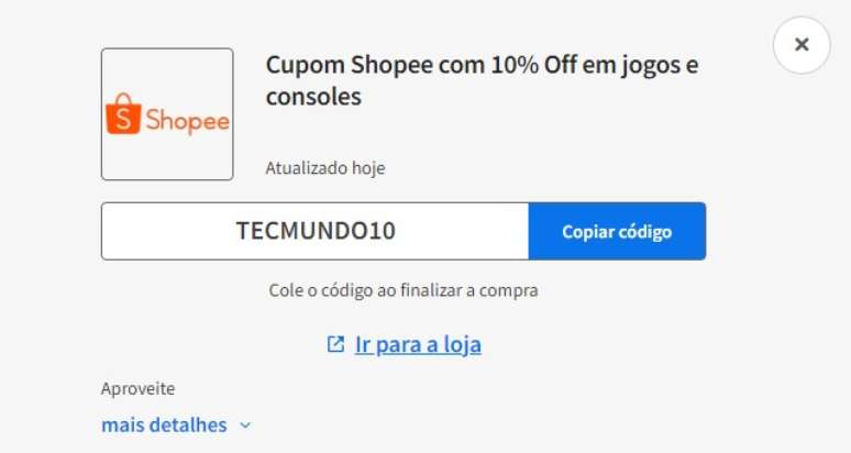 Cupons de desconto do Extra e das Casas Bahia - TecMundo