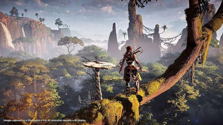 Mundo de Horizon: Zero Dawn garante dezenas de horas de diversão.