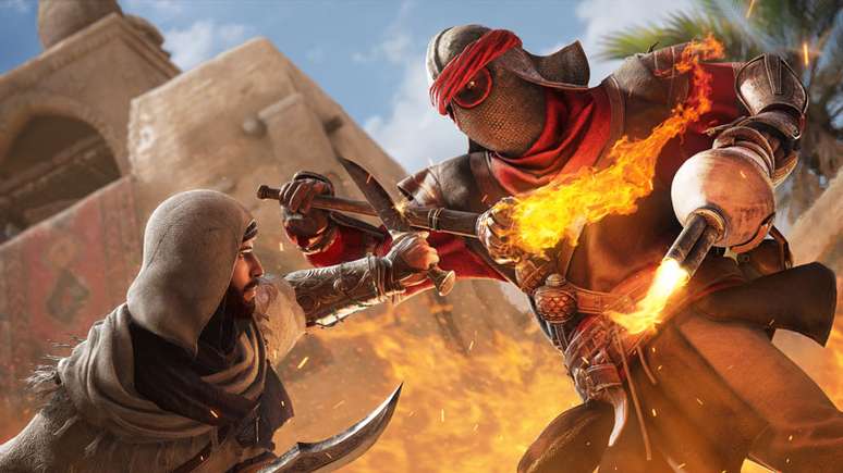 A mídia física de Assassin's Creed Mirage, a mais recente aventura dos Assassinos da Ubisoft, está em promoção para PS4 e PS5.