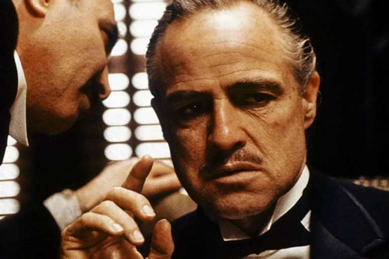 As cenas de Marlon Brando como Vito Corleone s&atilde;o usadas como refer&ecirc;ncias em muitos filmes atuais 