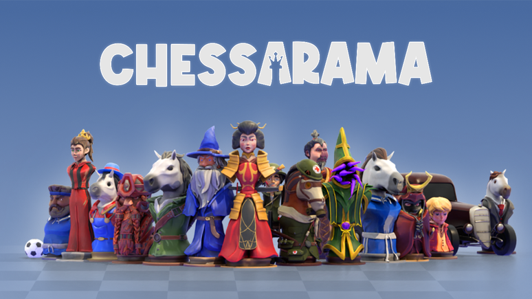 Chessarama: Ganhe um tabuleiro assinado por mestres do xadrez.