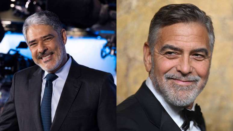 William Bonner meets George Clooney in hotel bar: “Super interesting thing”;  watch the video