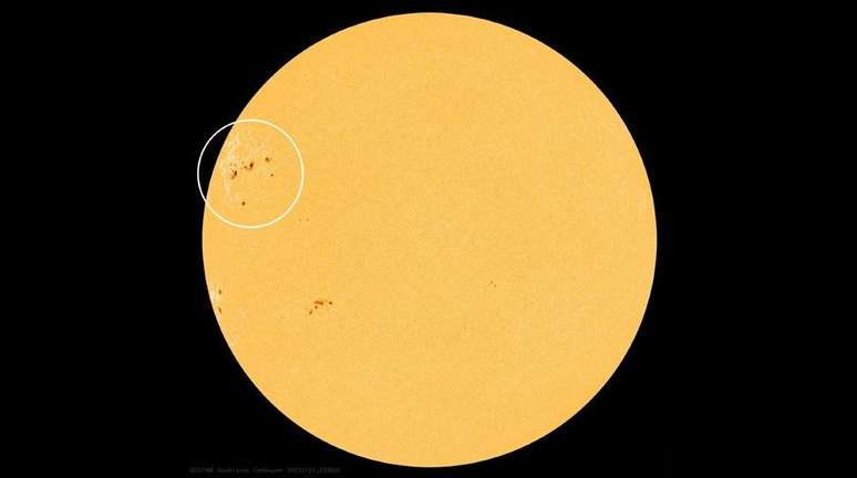 As manchas solares recentes são um dos indícios de que o Sol está se aproximando do ciclo máximo solar.