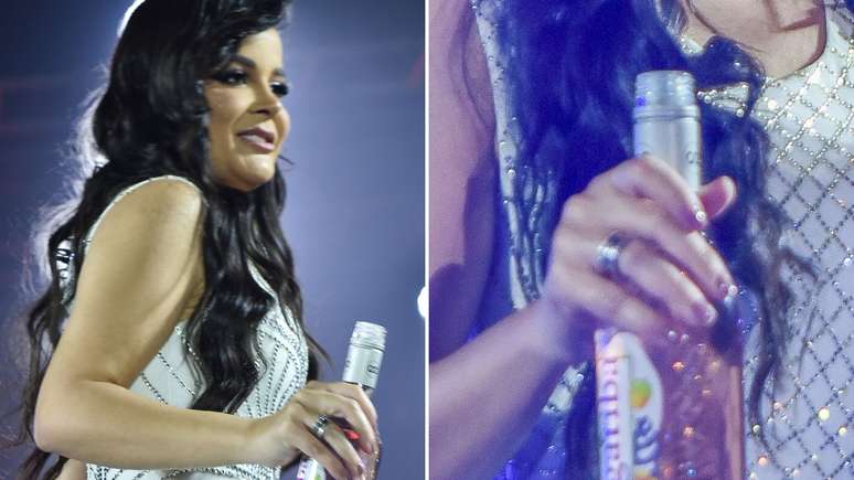 Maraisa wears her engagement ring again a week after the breakup