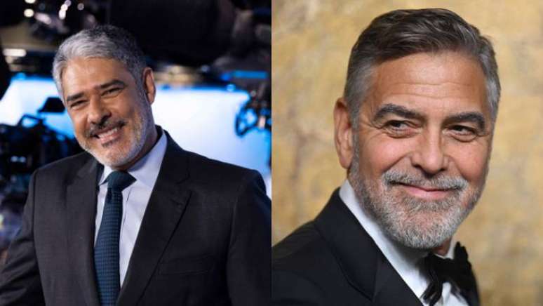 William Bonner said he met George Clooney in the bar of the hotel where he was staying. William Bonner said he met George Clooney in the bar of the hotel where he was staying.