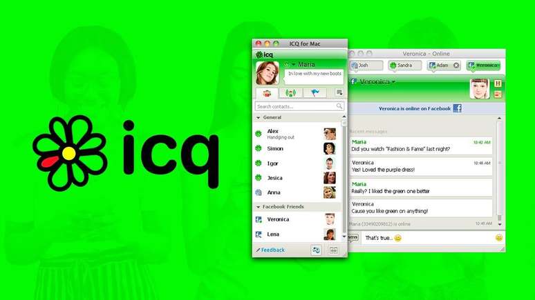 ICQ foi uma das primeiras experiências que muitos tiveram com mensageiros instantâneos.