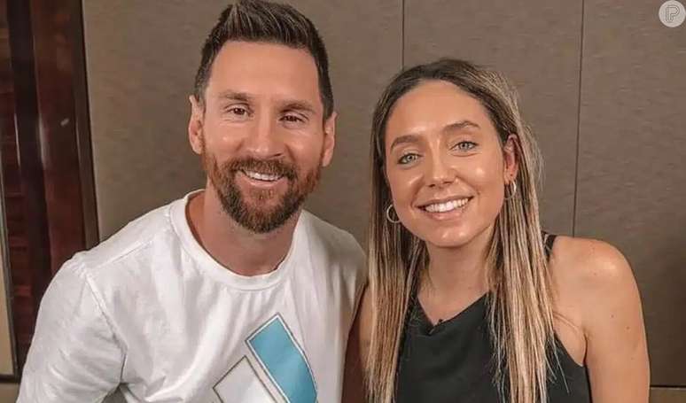 Sofía Martínez explica real relação com Messi.