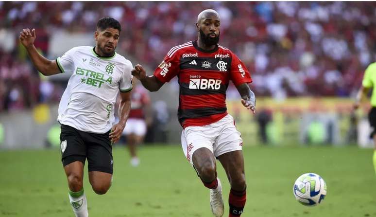 No primeiro turno, ainda sob comando de Sampaoli, Flamengo empatou em 1 a 1 com o América  –