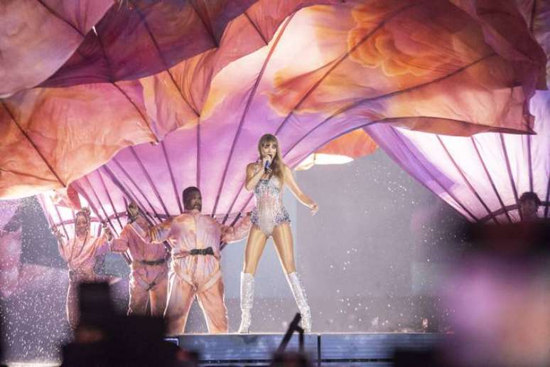 Show de Taylor Swift em São Paulo, no dia 24 de novembro de 2023, no Allianz Parque. Passagem da turnê The Eras Tour chega ao fim no Brasil.
