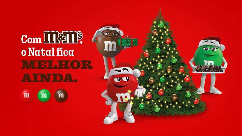 M&M’s launches a limited, commemorative Christmas edition