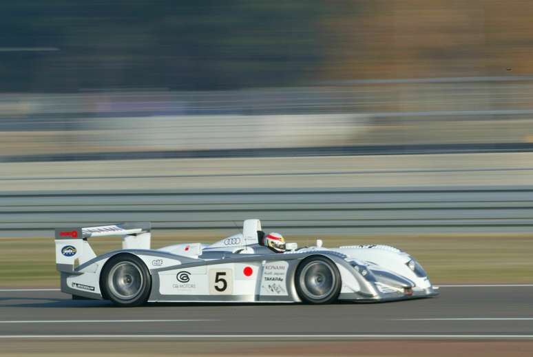 A Audi com o seu R8 venceu os 1000 km de Le Mans.