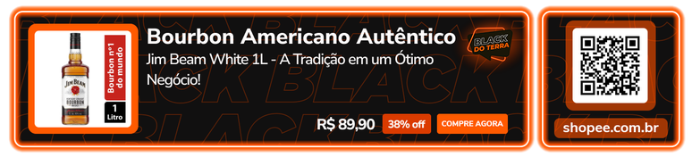 Bourbon Americano Autêntico: Jim Beam White 1L - A Tradição em um Ótimo Negócio!