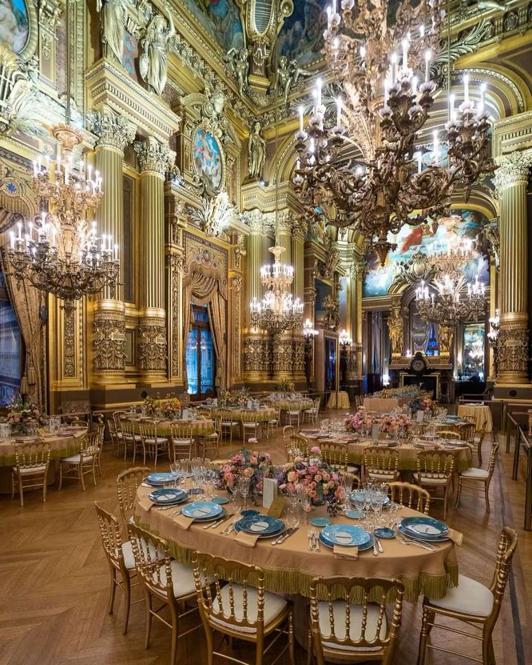 Evento no Palácio de Versalhes