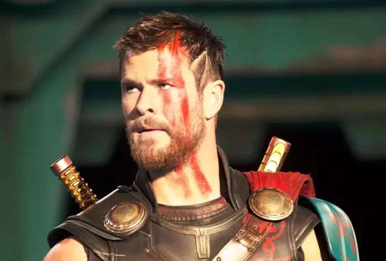 Chris Hemsworth em Thor: Ragnarok.