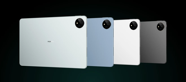 Tablet será vendido em diferentes opções de cores (Imagem: Divulgação/Huawei)