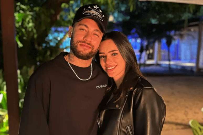 Neymar e Bruna Biancardi são pais de Mavie