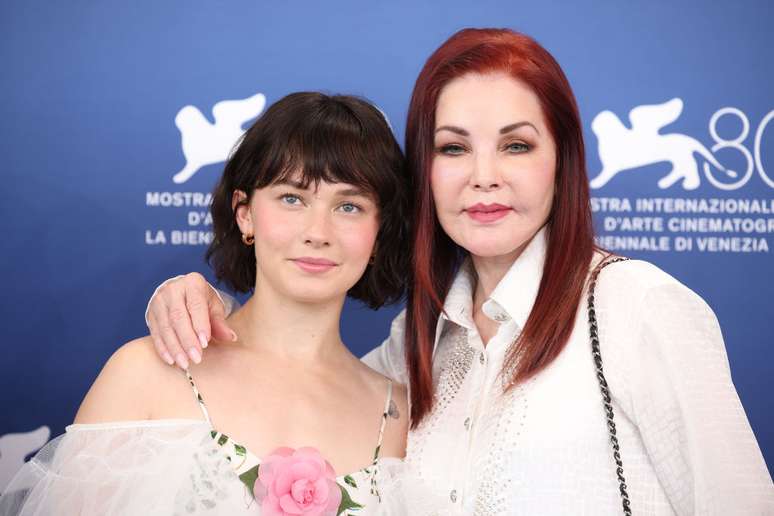 Cailee Spaeny e Priscilla Presley no Festiv&hellip;